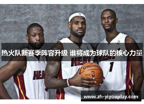 热火队新赛季阵容升级 谁将成为球队的核心力量
